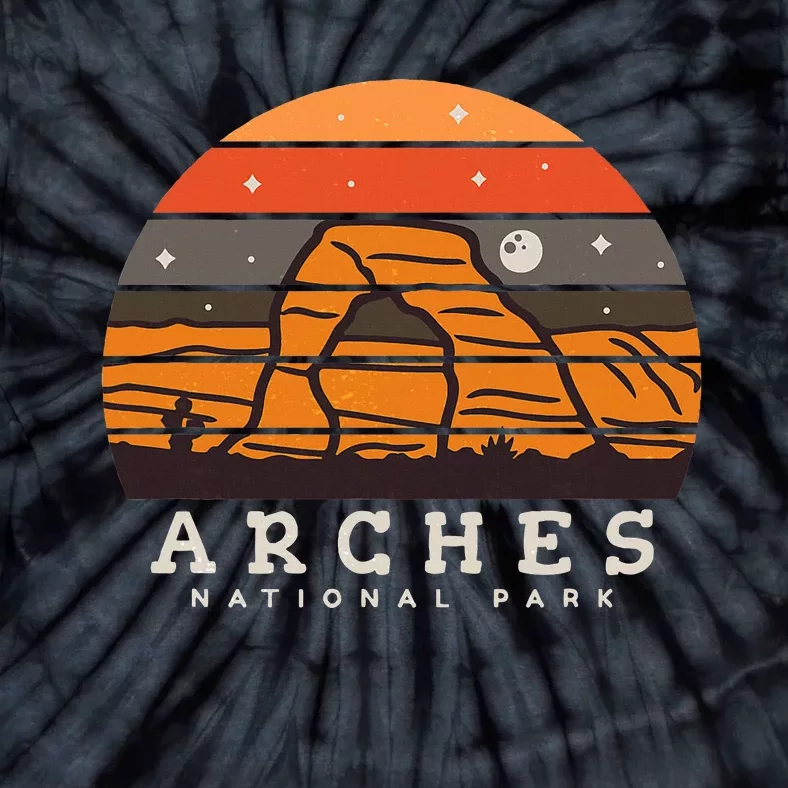 Arches National Park Moab Utah Tie-Dye T-Shirt