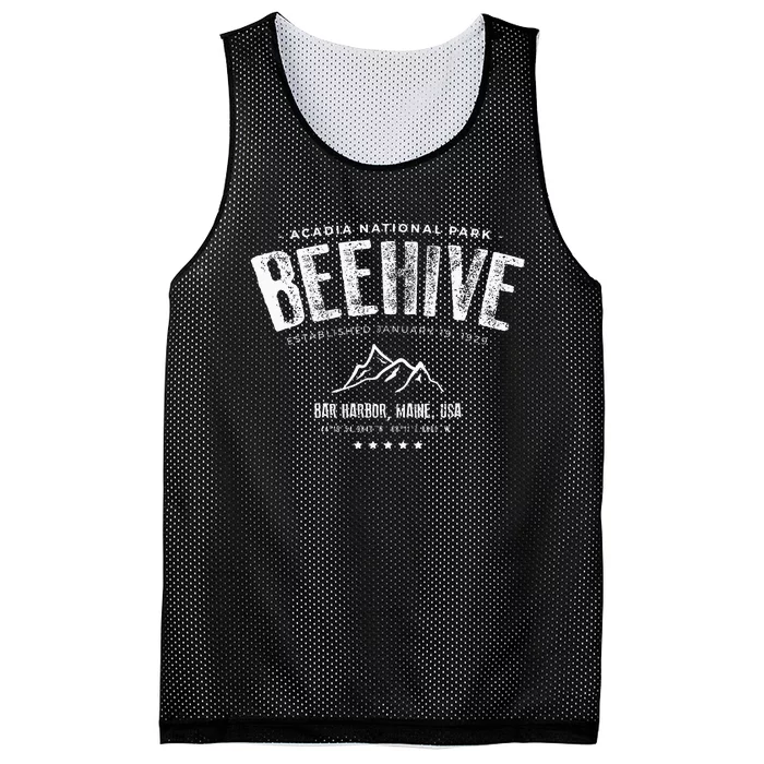 Acadia National Park Beehive Trail Mesh Reversible Basketball Jersey Tank