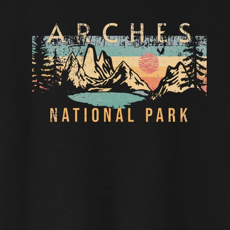 Arches National Park Women's Crop Top Tee