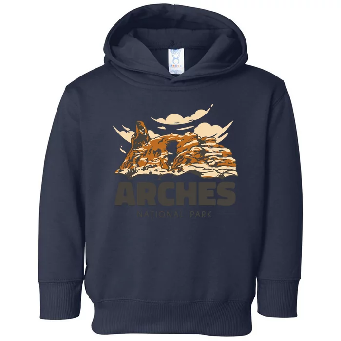 Arches National Park Utah Toddler Hoodie