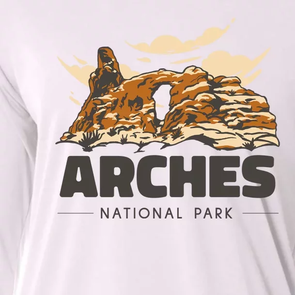 Arches National Park Utah Cooling Performance Long Sleeve Crew