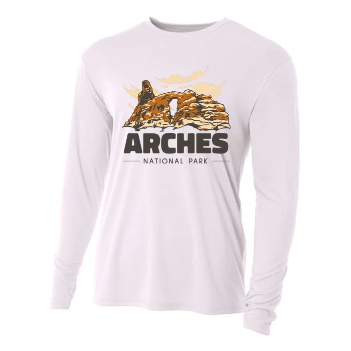 Arches National Park Utah Cooling Performance Long Sleeve Crew