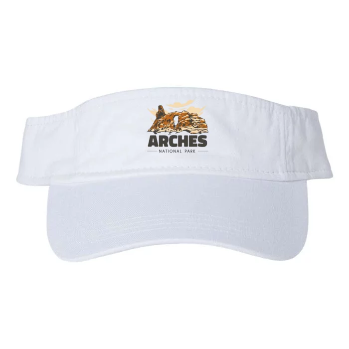 Arches National Park Utah Valucap Bio-Washed Visor