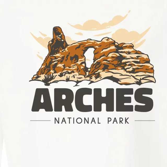 Arches National Park Utah Cropped Pullover Crew