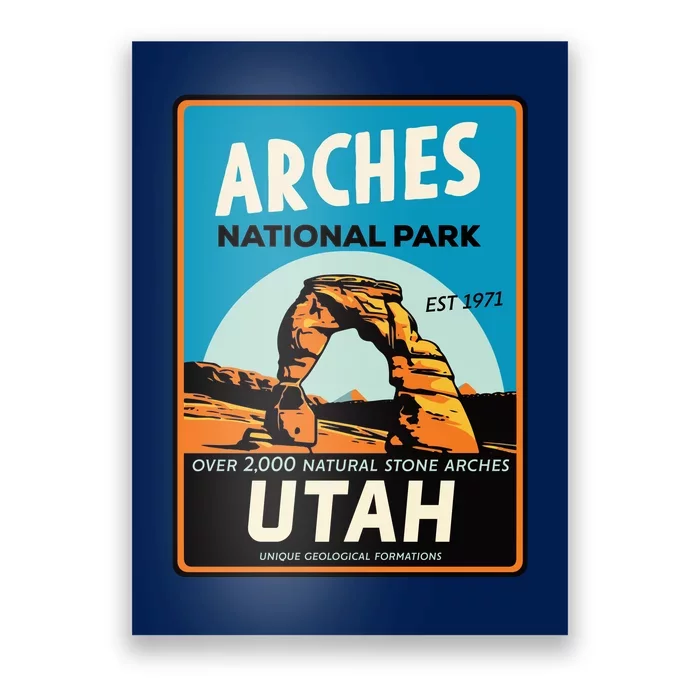 Arches National Park Poster