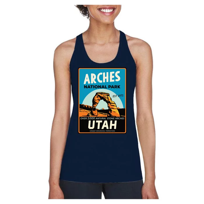 Arches National Park Women's Racerback Tank