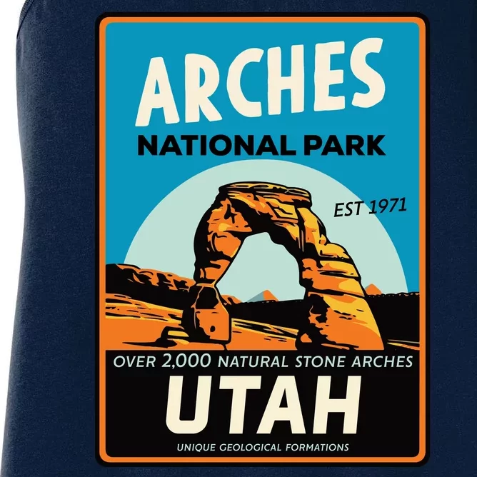 Arches National Park Women's Racerback Tank