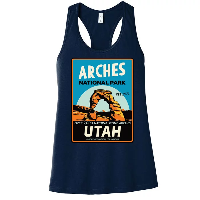 Arches National Park Women's Racerback Tank