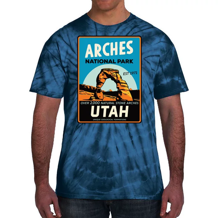 Arches National Park Tie-Dye T-Shirt