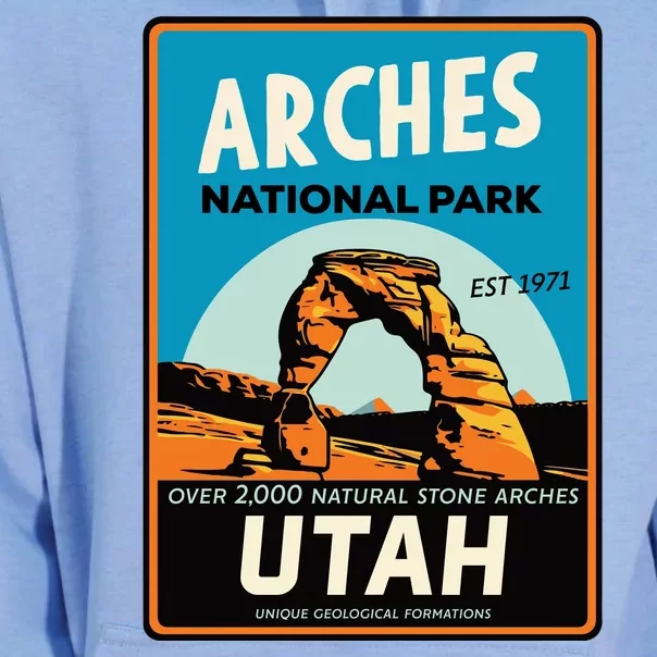 Arches National Park Unisex Surf Hoodie