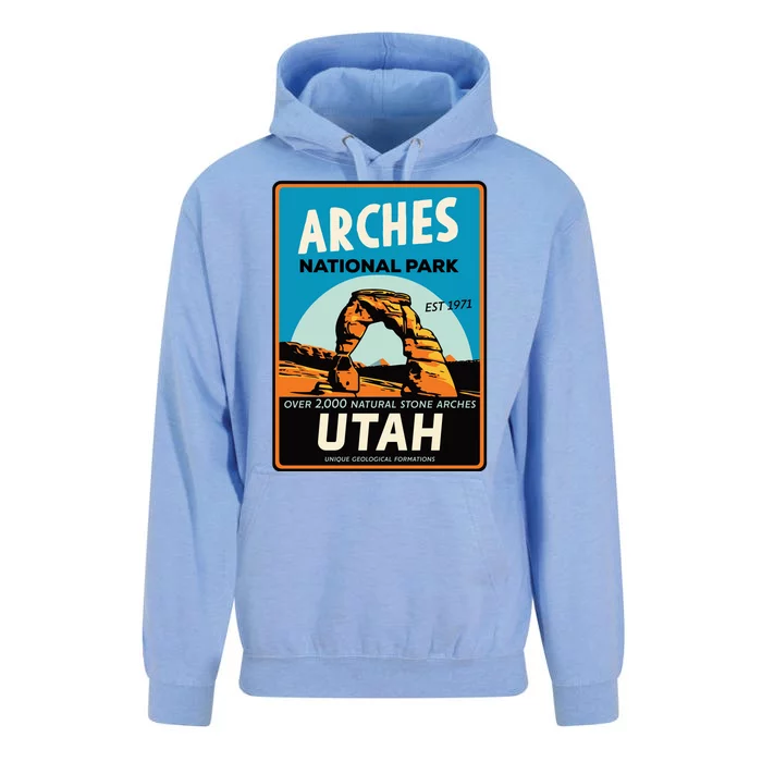 Arches National Park Unisex Surf Hoodie