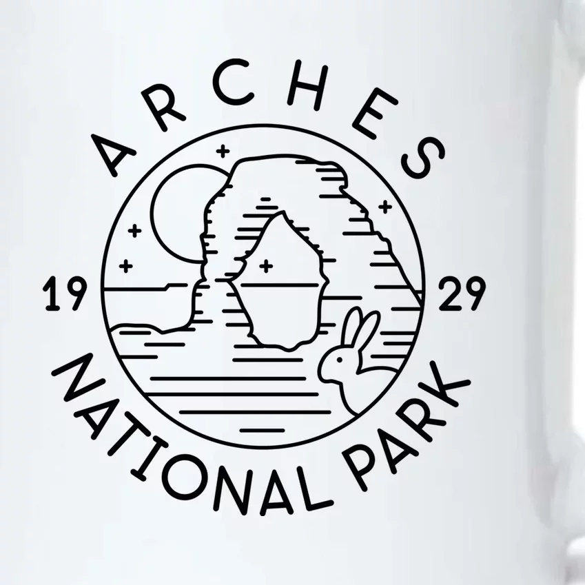 Arches National Park 1929 Moab Utah Meaningful Gift Black Color Changing Mug