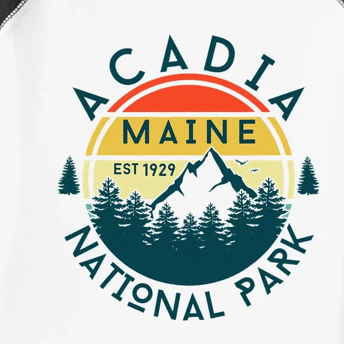 Acadia National Park Maine Hiking Nature Outdoors Infant Baby Jersey Bodysuit