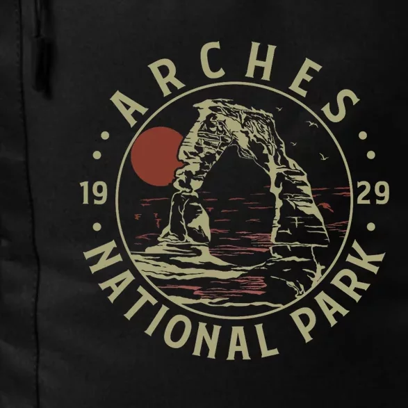 Arches National Park 1929 National Parks Costume Daily Commute Backpack