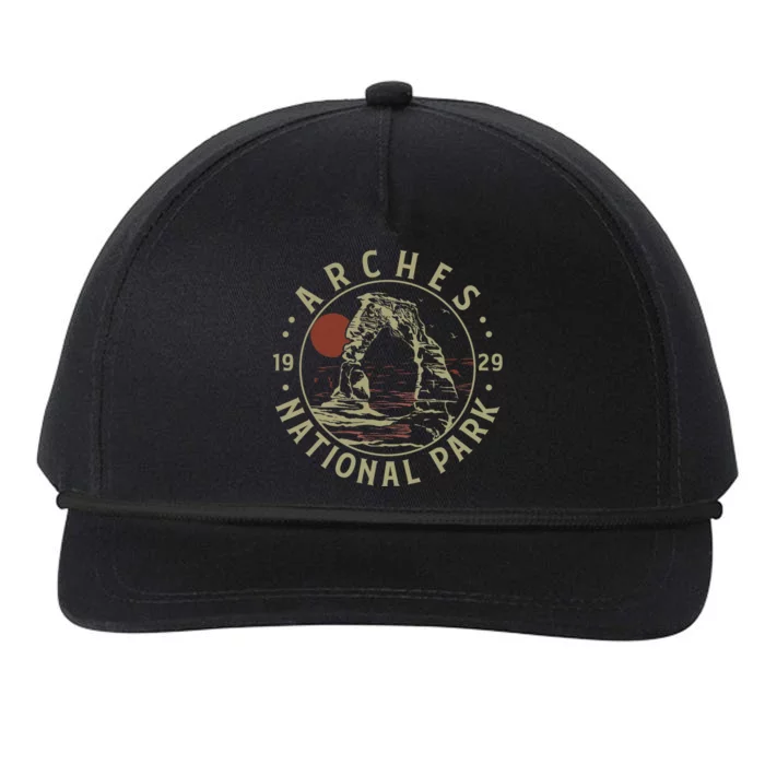 Arches National Park 1929 National Parks Costume Snapback Five-Panel Rope Hat