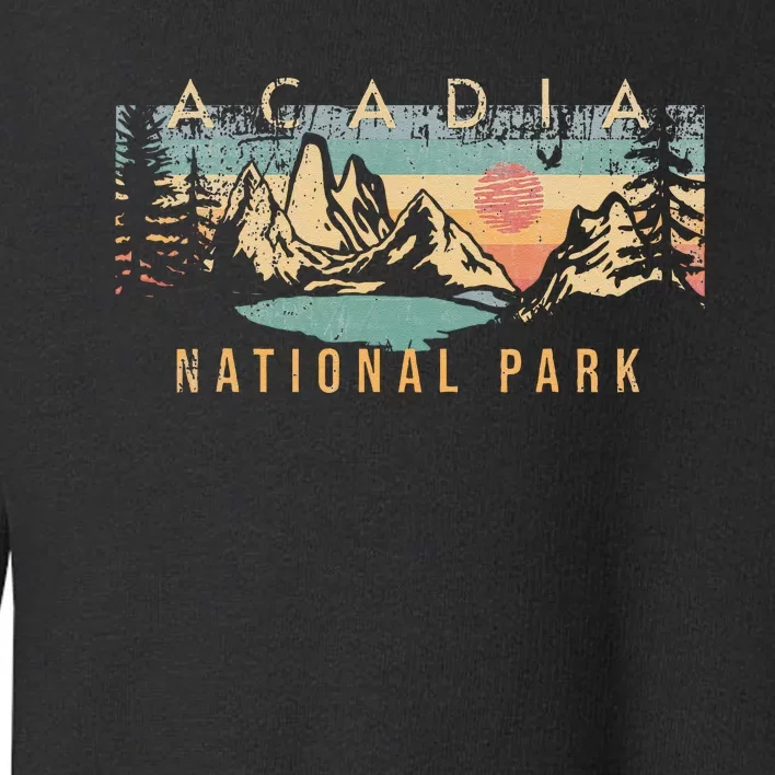 Acadia National Park Toddler Sweatshirt