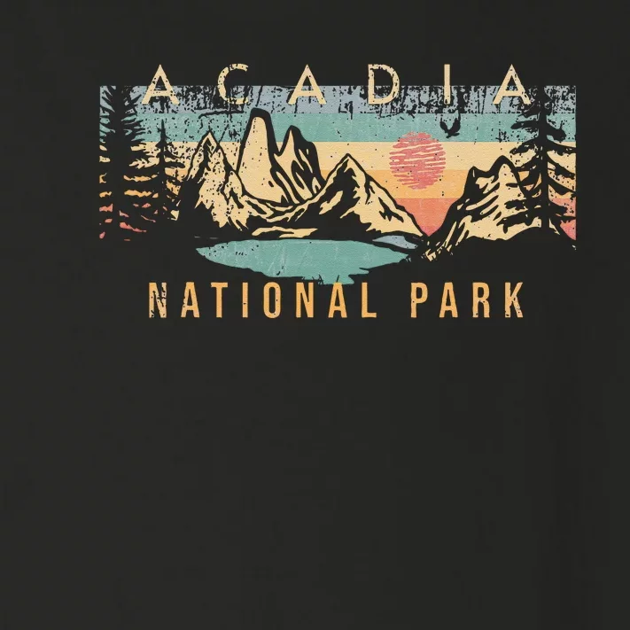 Acadia National Park Toddler Long Sleeve Shirt