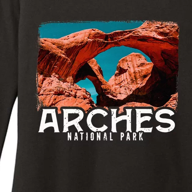 Arches National Park Arches National Park Tourist Womens CVC Long Sleeve Shirt