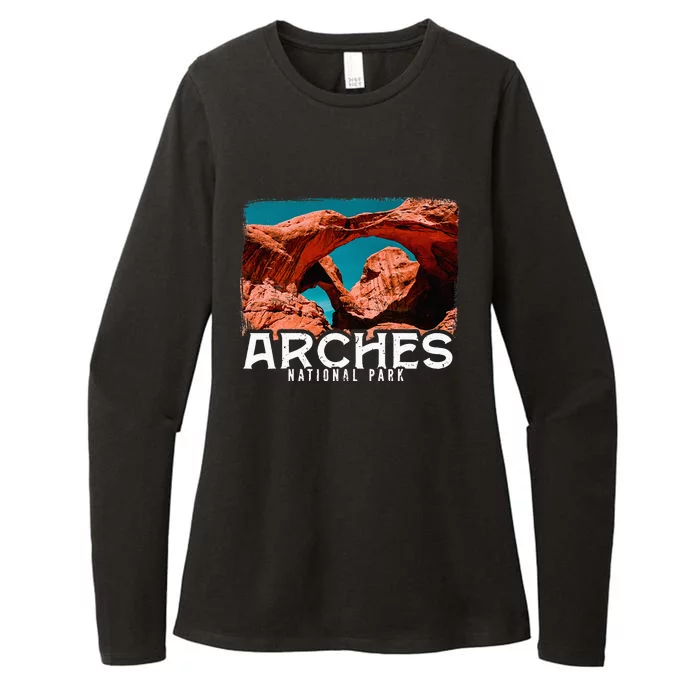 Arches National Park Arches National Park Tourist Womens CVC Long Sleeve Shirt