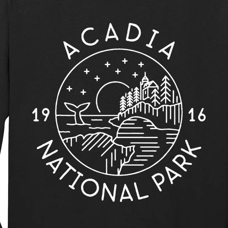 Acadia National Park Tall Long Sleeve T-Shirt