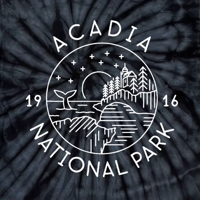 Acadia National Park Tie-Dye T-Shirt