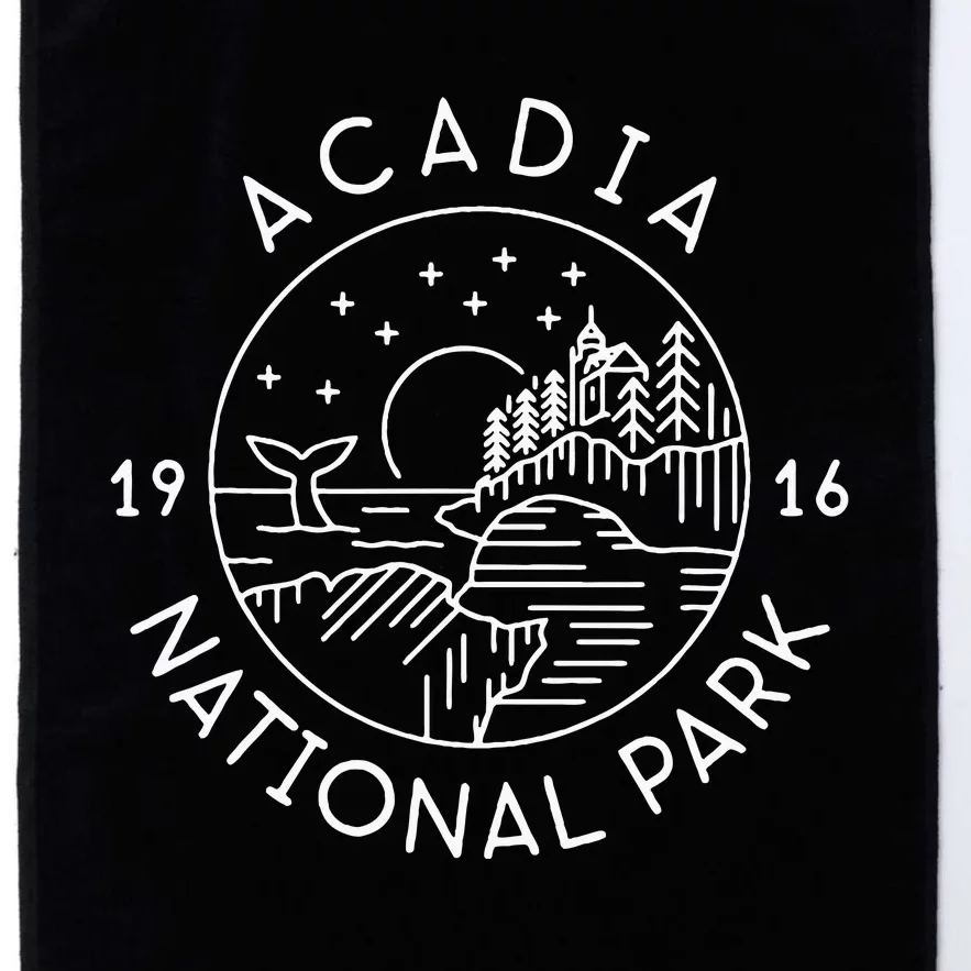 Acadia National Park Platinum Collection Golf Towel