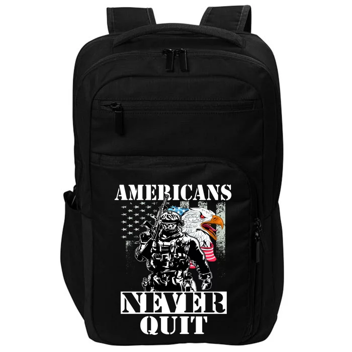 Americans Never Quit Veteran Impact Tech Backpack