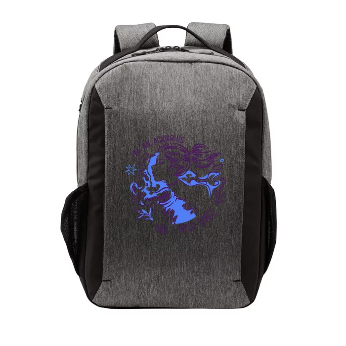 Aquarius Need Space Female Vector Backpack