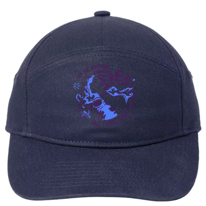 Aquarius Need Space Female 7-Panel Snapback Hat