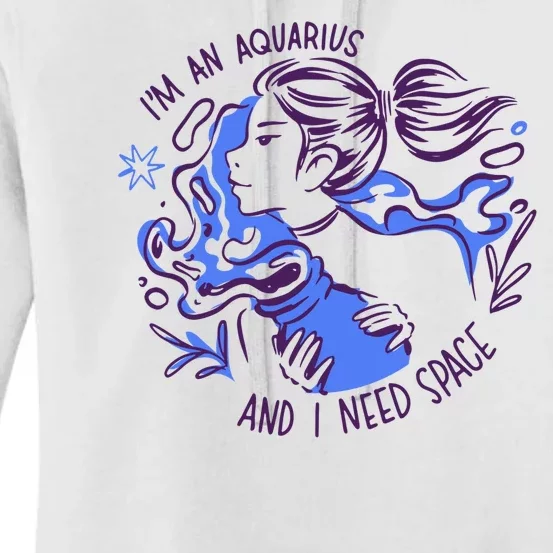 Aquarius Need Space Female Women's Pullover Hoodie