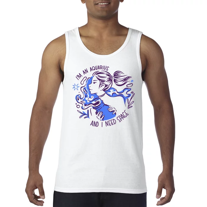 Aquarius Need Space Female Tank Top