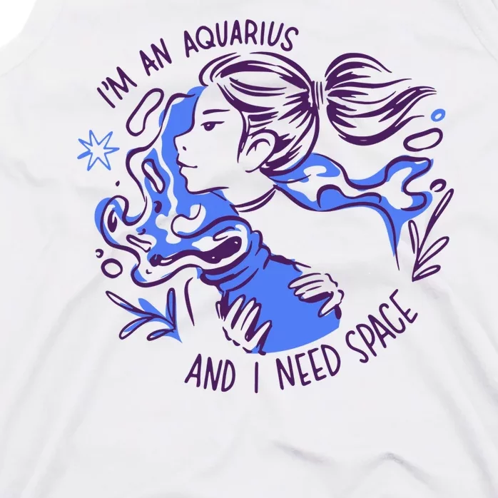 Aquarius Need Space Female Tank Top