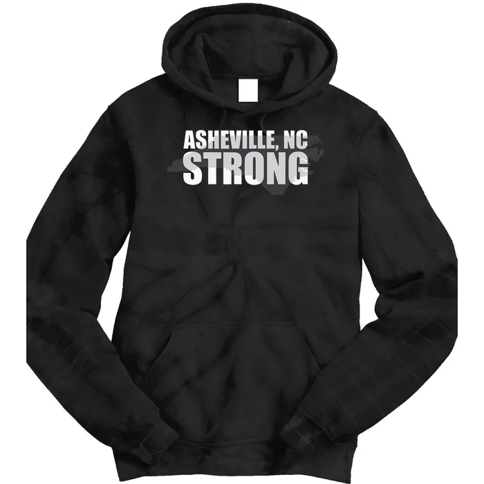 Asheville Nc Strong Asheville North Carolina Tie Dye Hoodie