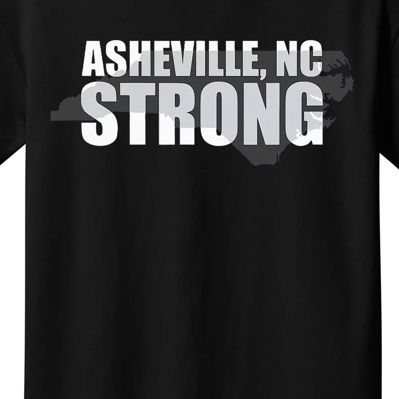 Asheville Nc Strong Asheville North Carolina Kids T-Shirt