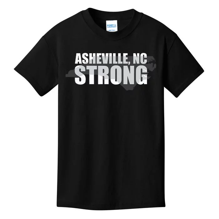 Asheville Nc Strong Asheville North Carolina Kids T-Shirt