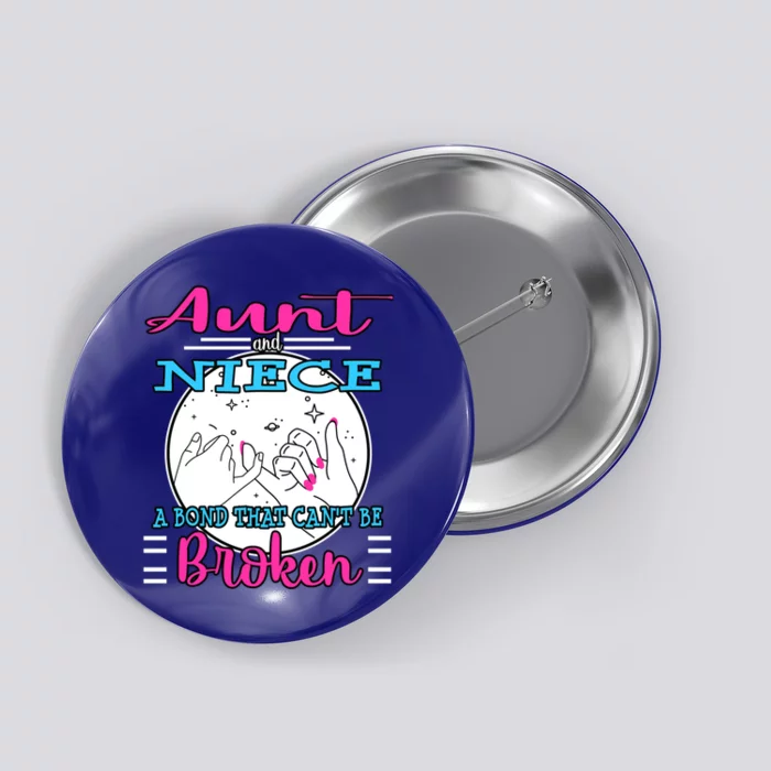 Aunt Niece Sentital Gift Bond Baptism Christmas Present Cool Gift Button