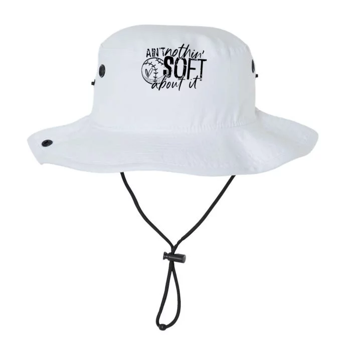 Aint Nothin Soft About It Softball Legacy Cool Fit Booney Bucket Hat