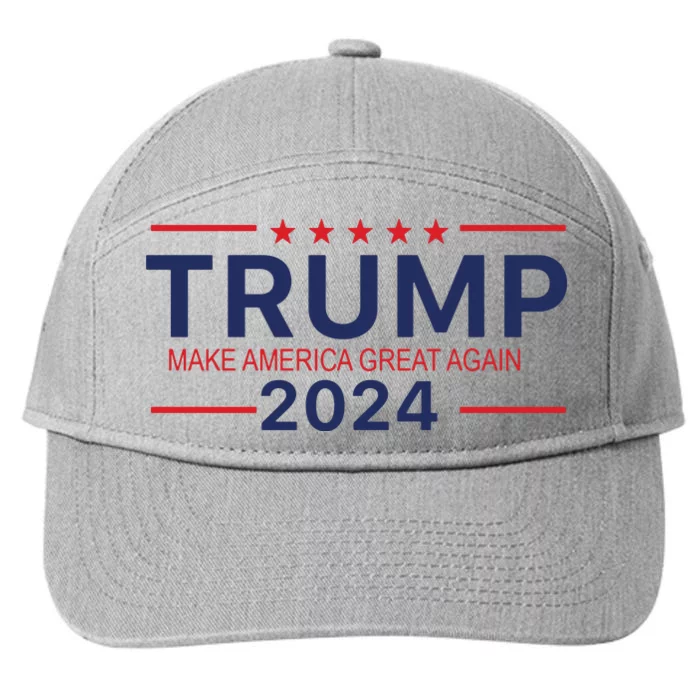 America Needs Trump Again 2024 Donald Trump 7-Panel Snapback Hat