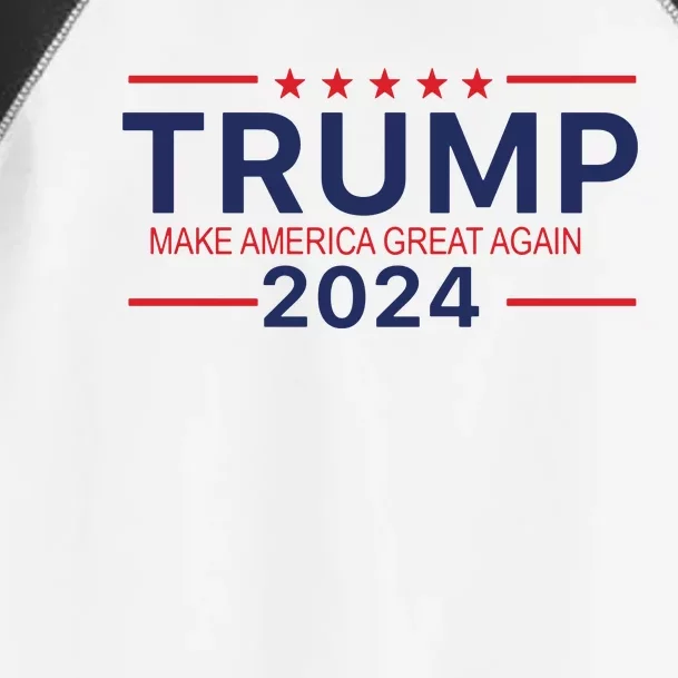 America Needs Trump Again 2024 Donald Trump Toddler Fine Jersey T-Shirt