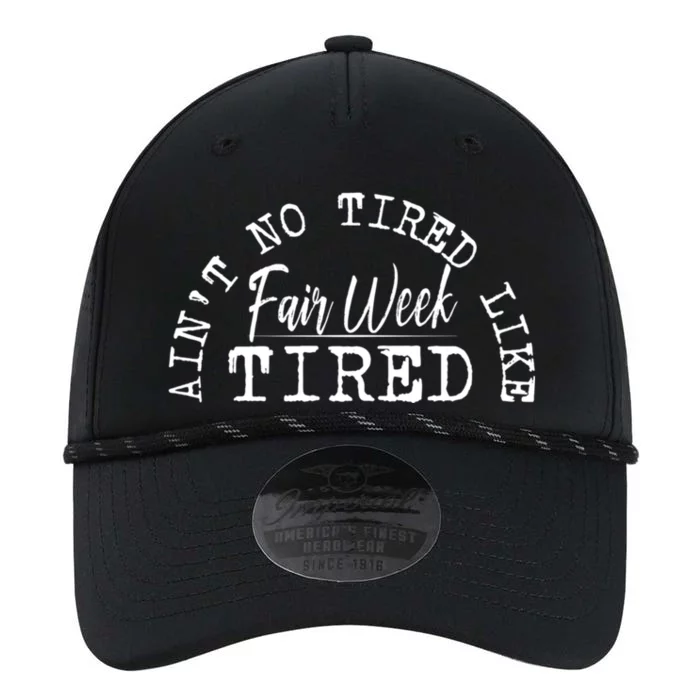 AinT No Tired Like Fair Week Tired Performance The Dyno Cap