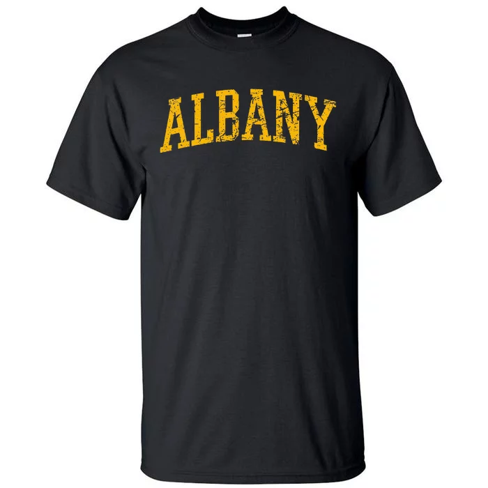 Albany Ny Throwback Tall T-Shirt