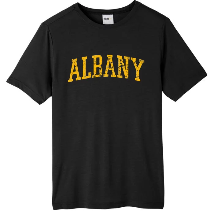 Albany Ny Throwback ChromaSoft Performance T-Shirt