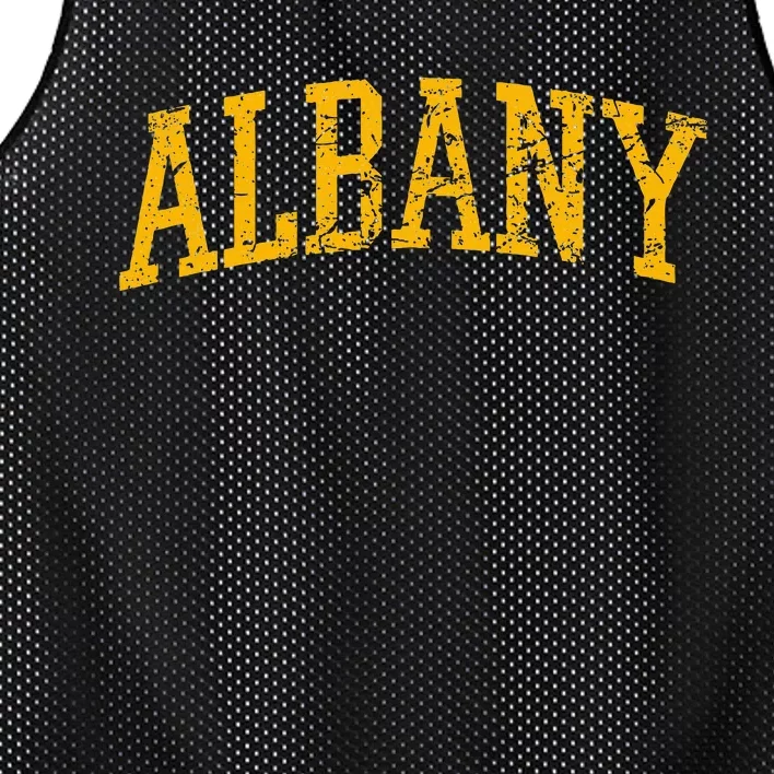 Albany Ny Throwback Mesh Reversible Basketball Jersey Tank