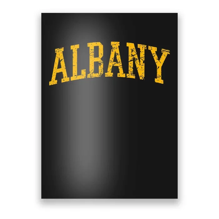 Albany Ny Throwback Poster