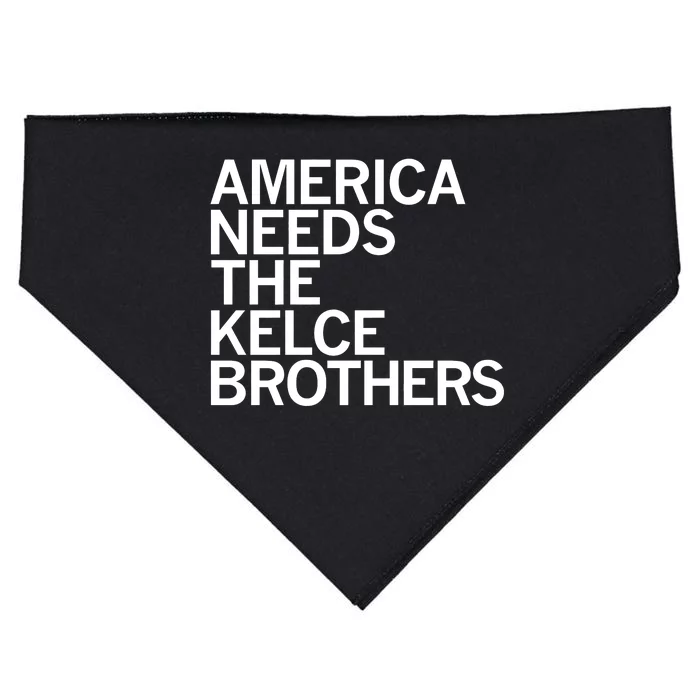 America Needs The Kelce Brothers USA-Made Doggie Bandana