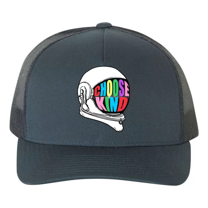 Anti-Bullying Choose Kind Astronaut Helmet Yupoong Adult 5-Panel Trucker Hat