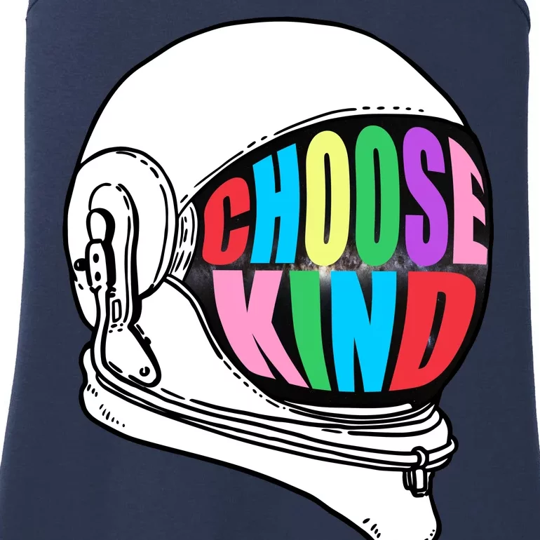 Anti-Bullying Choose Kind Astronaut Helmet Ladies Essential Tank