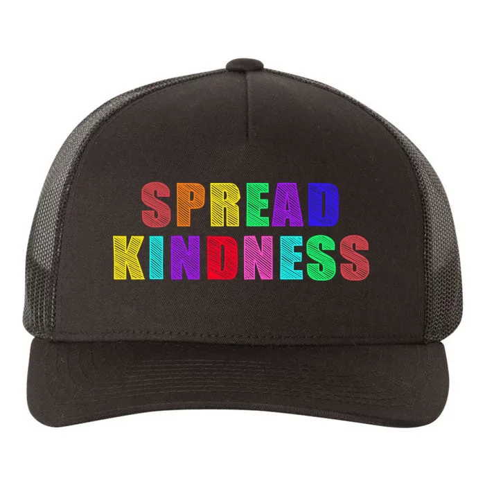 Anti-Bullying Spread Kindness Love Peace Yupoong Adult 5-Panel Trucker Hat