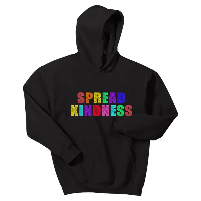 Anti-Bullying Spread Kindness Love Peace Kids Hoodie