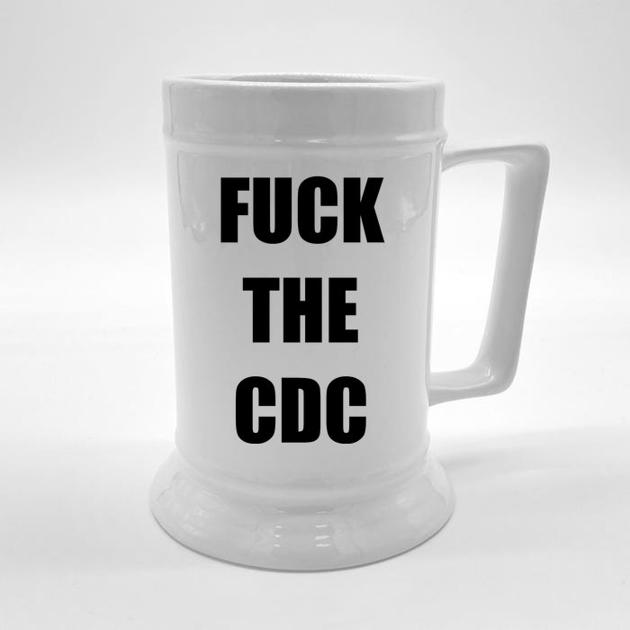 Anti CDC Front & Back Beer Stein